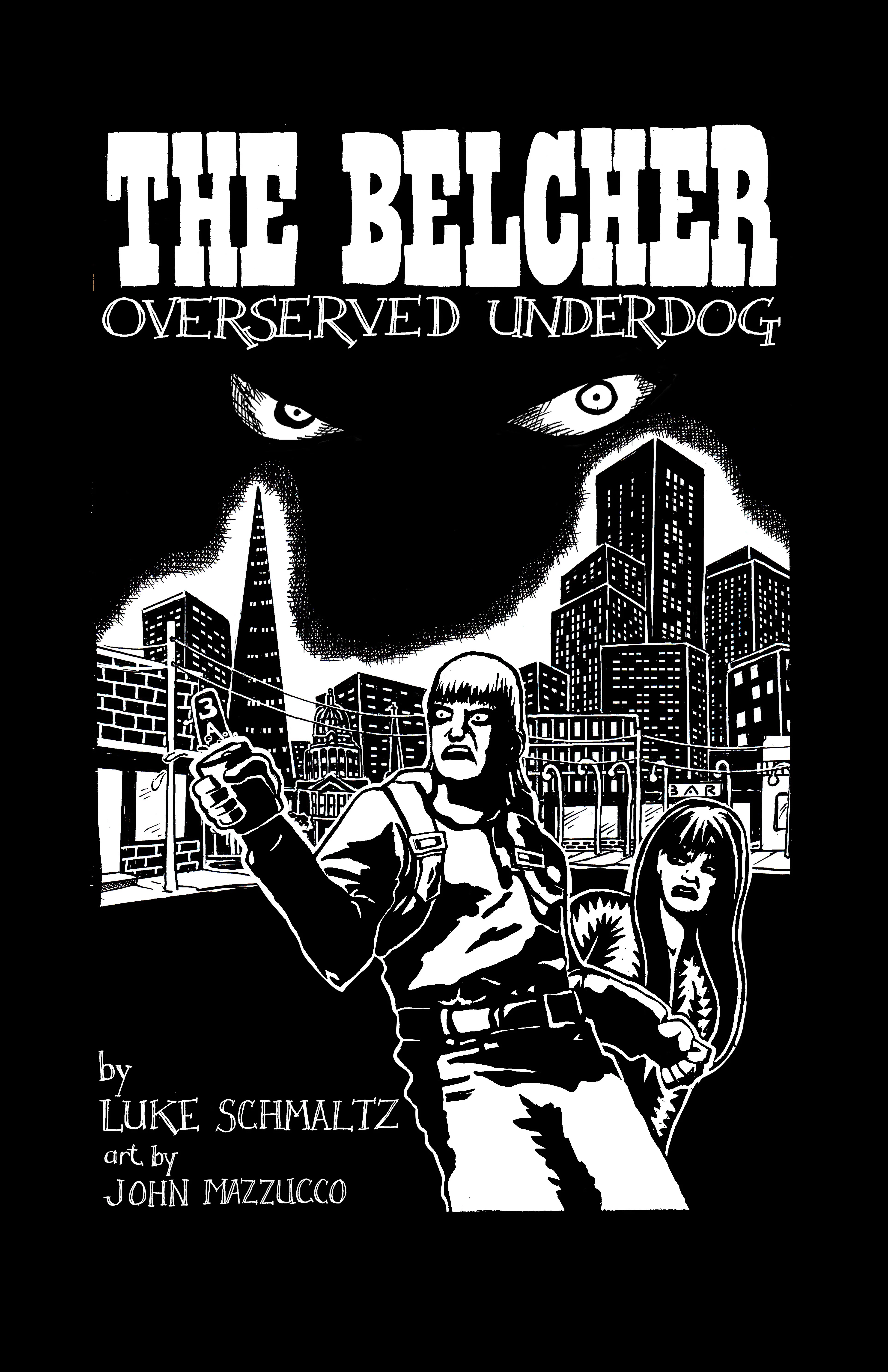 Inside cover art for the illustrated edition of The Belcher