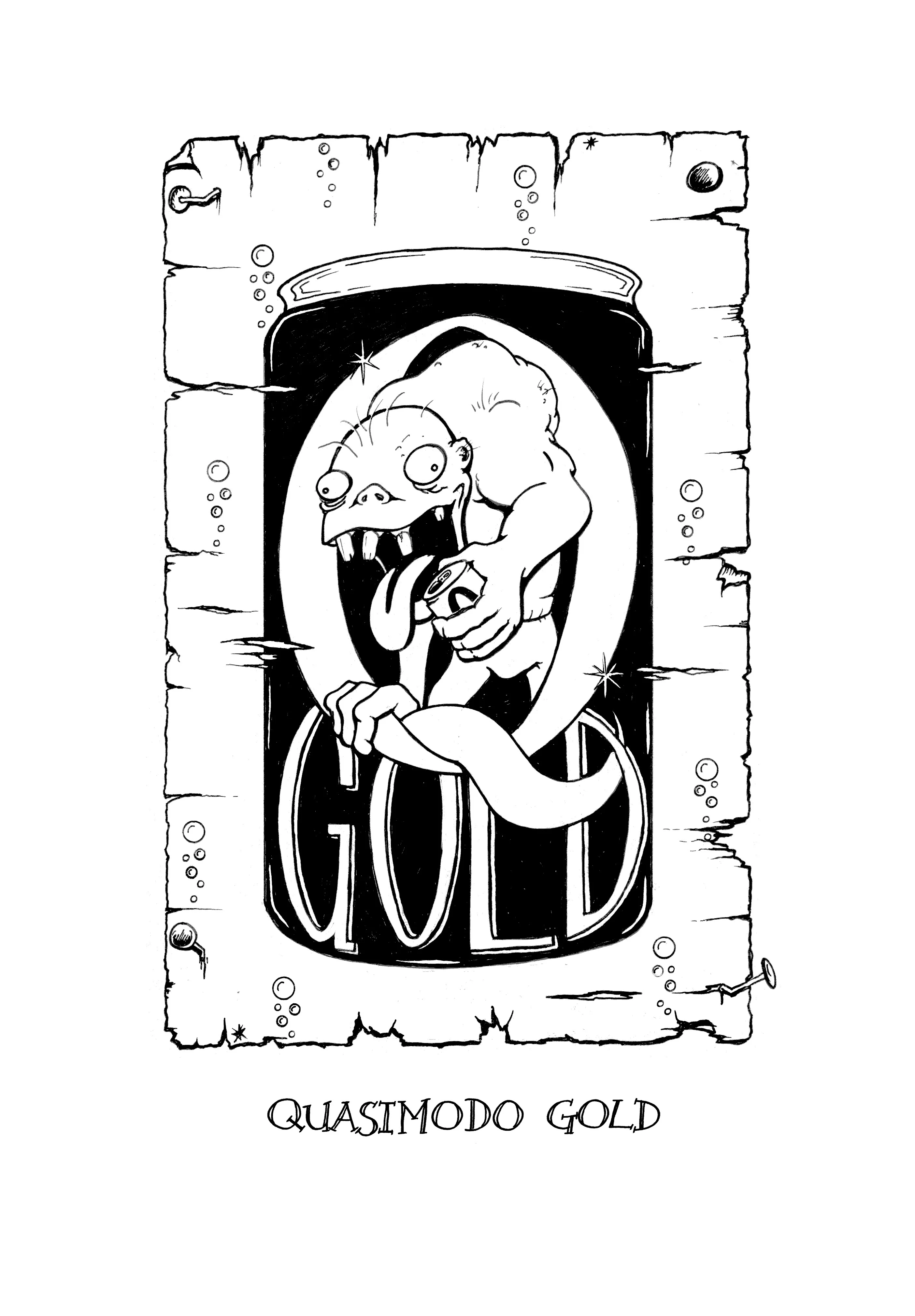 Illustration of Quasimodo Gold